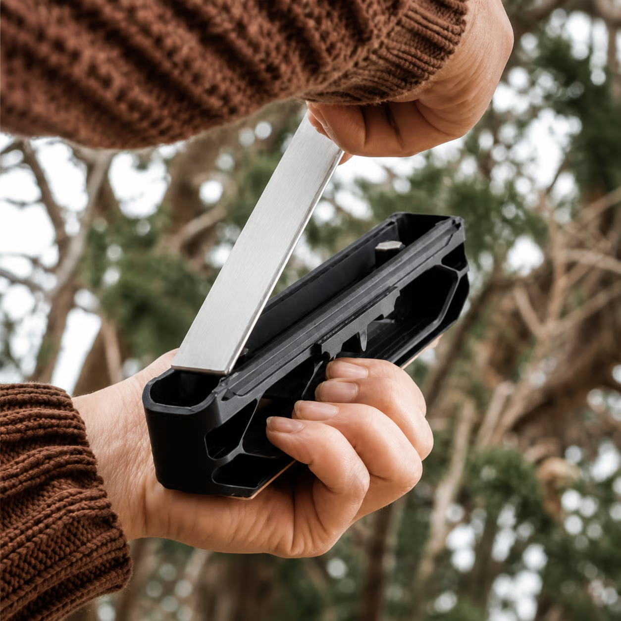 Portable Angle Adjustable Knife Sharpener