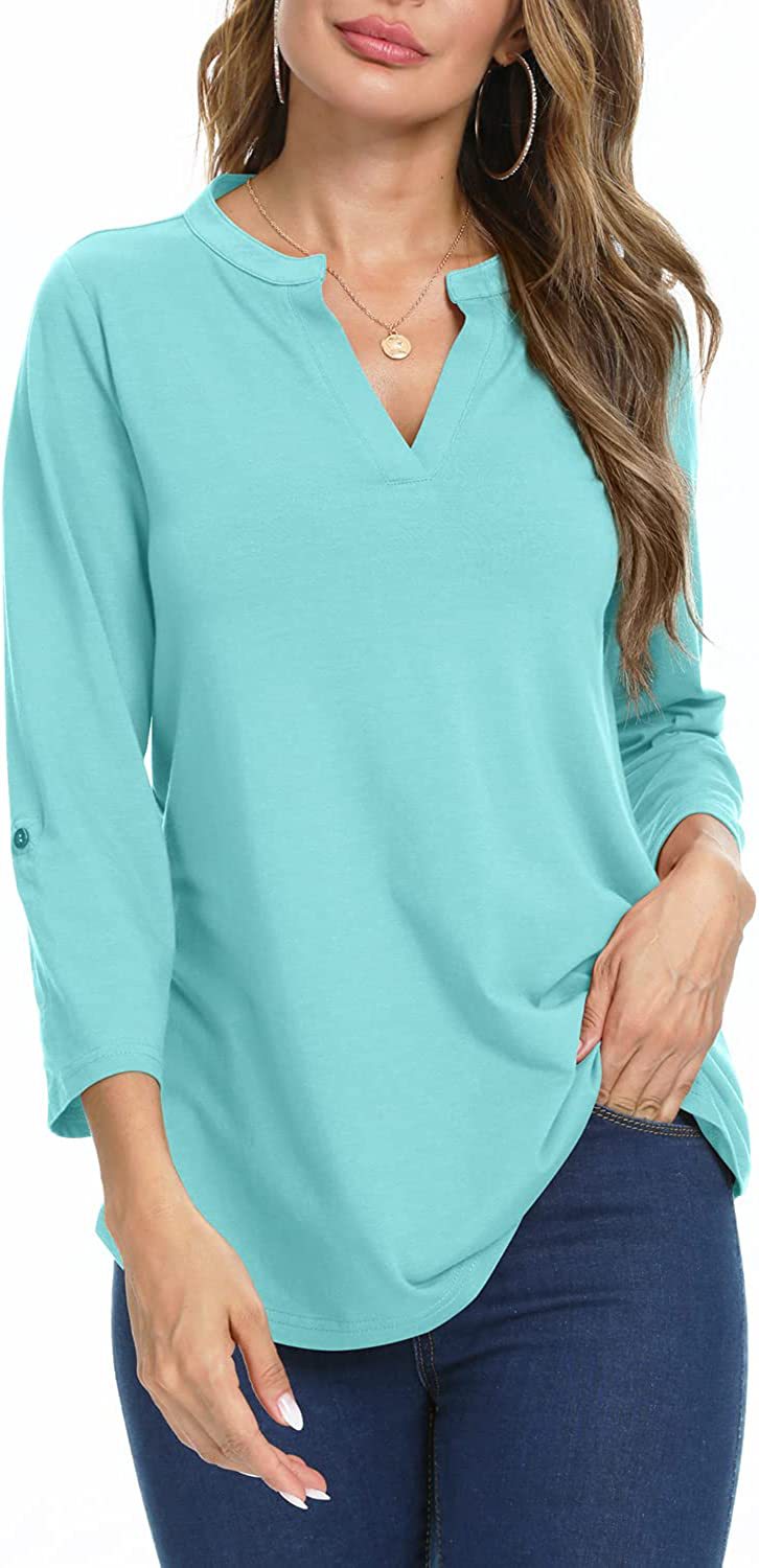 Women’s Lightweight Cooling Split V Tunic Top