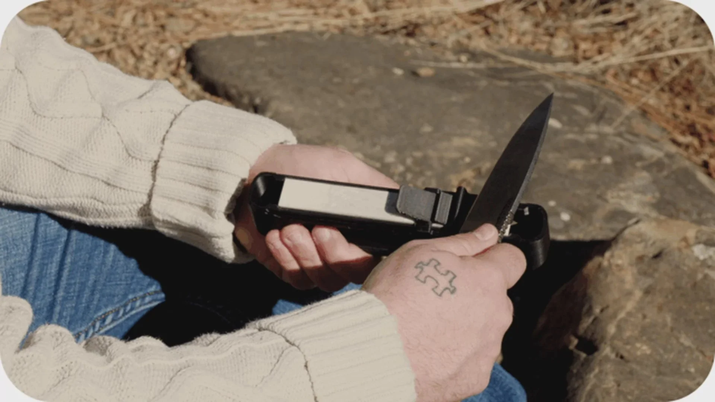 Portable Angle Adjustable Knife Sharpener